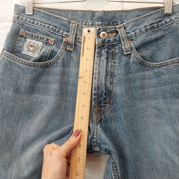 Cinch Jeans Mens 30x32 Blue Straight Western Cowboy Workwear - Picture 9 of 11